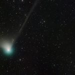 Un cometa verde y Marte aparecerán uno junto a otro el fin de semana