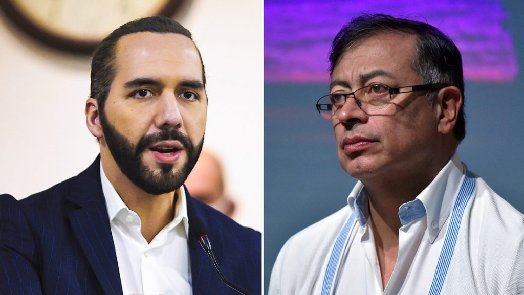 Bukele y Petro chocan de nuevo en Twitter tras incautar El Salvador una nave con droga