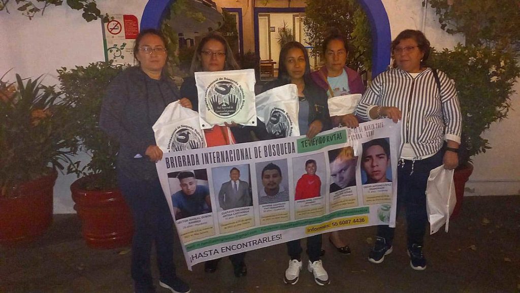 Madres centroamericanas llegan a México para una brigada de búsqueda de migrantes desaparecidos