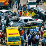Un accidente múltiple deja dos muertos y una decena de heridos en El Salvador