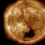 Un agujero solar de 30 veces el tamaño de la Tierra provocará tormentas geomagnéticas este fin de semana