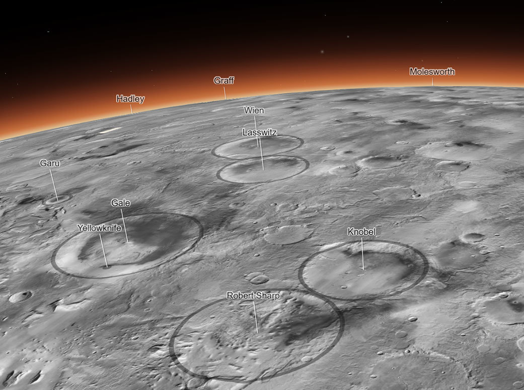110.000 imágenes y 5,7 billones de píxeles: un impresionante mapa interactivo de Marte en superalta resolución