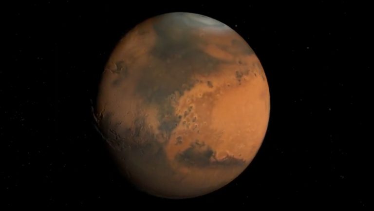 El planeta rojo visto como nunca antes: un mapa global de Marte (VIDEO)