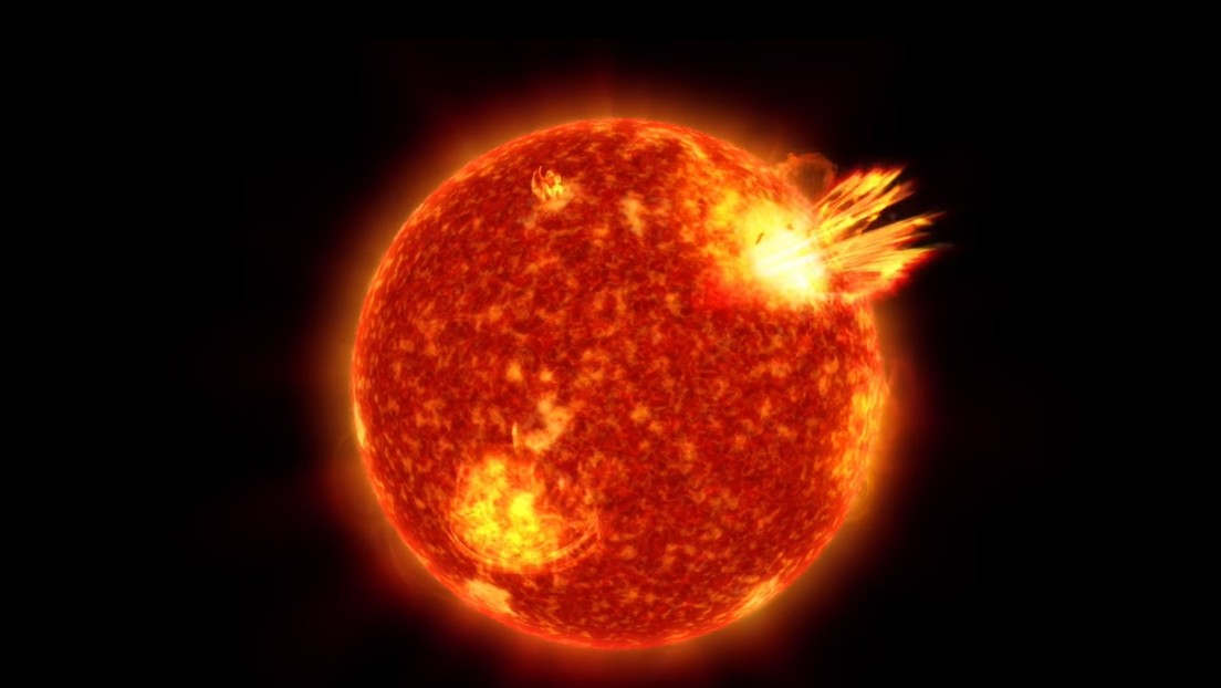 Descubren cómo las explosiones solares pudieron haber originado la vida en la Tierra