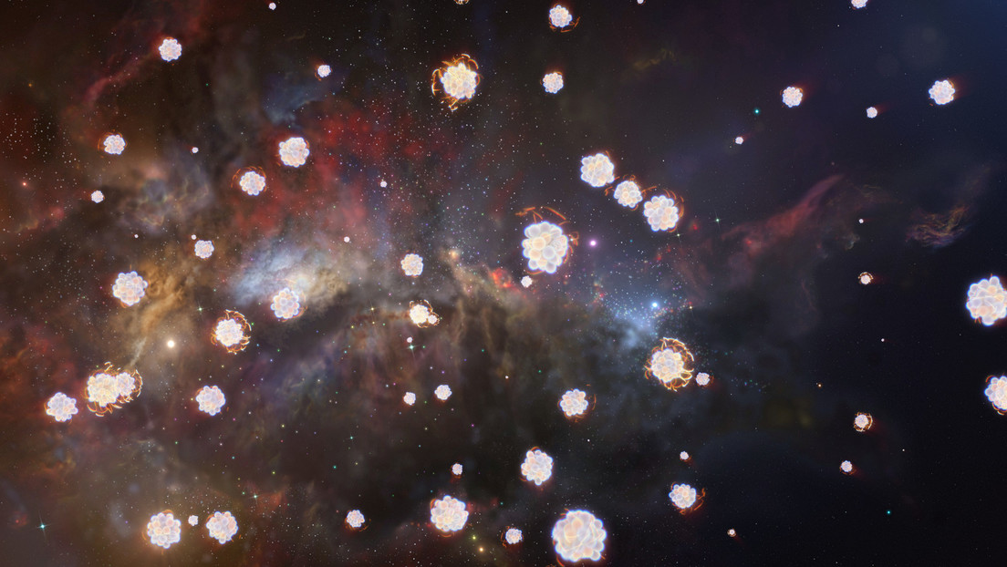 Descubren restos de las primeras estrellas del universo