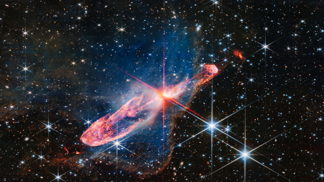 El James Webb capta una imagen muy detallada de estrellas en formación activa