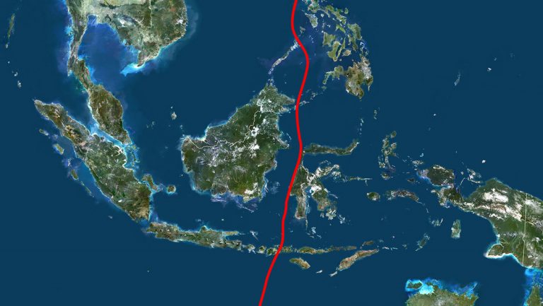 Una extraña barrera invisible recorre Indonesia y los científicos finalmente tienen una explicación