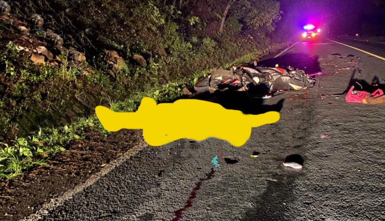 Trágico accidente en la Cuesta de La Cucamonga deja un motociclista sin vida