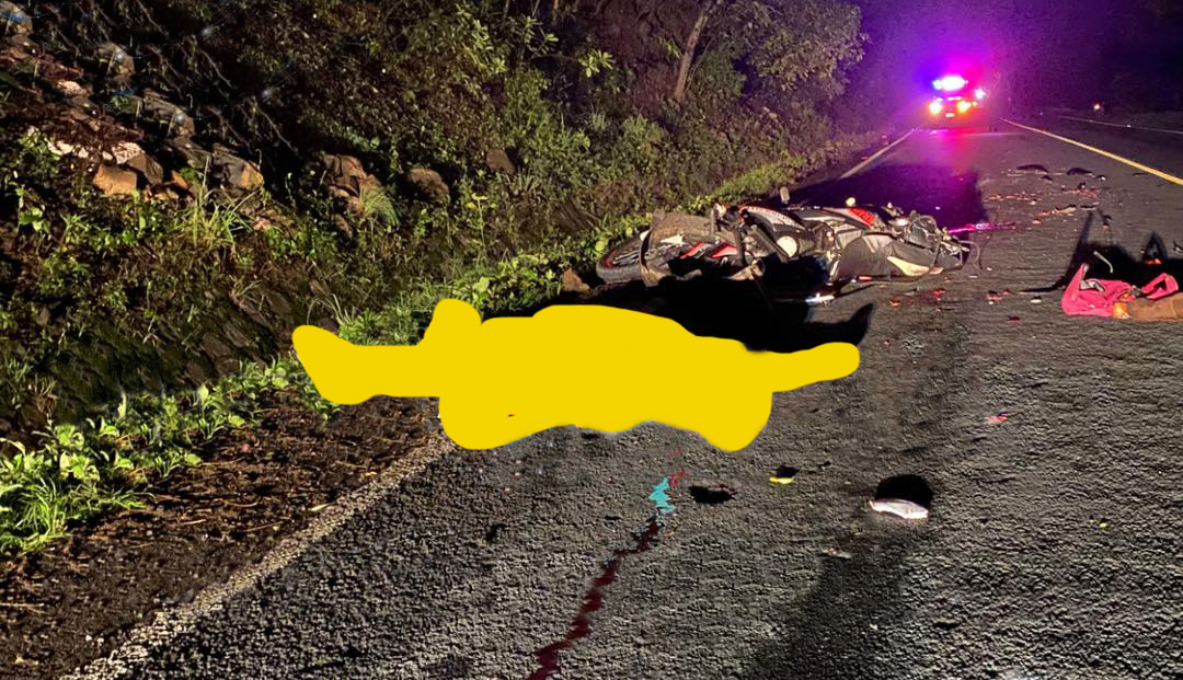 Trágico accidente en la Cuesta de La Cucamonga deja un motociclista sin vida