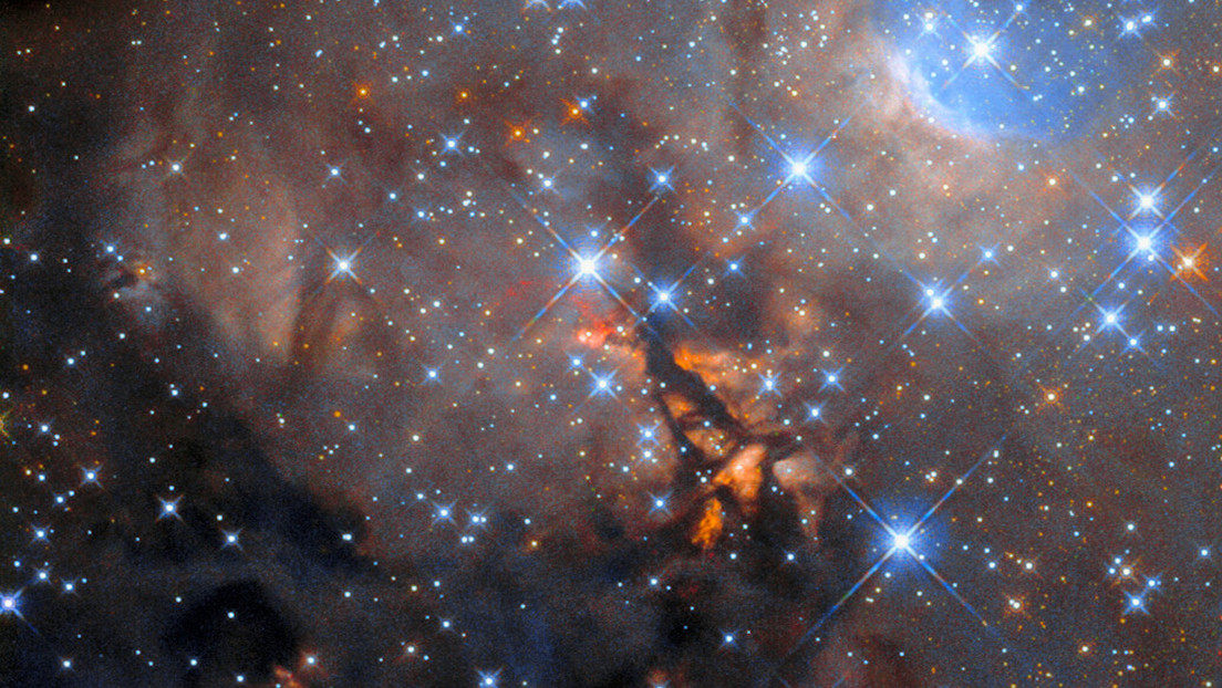 El Hubble capta una cuna estelar a 8.900 años luz de la Tierra