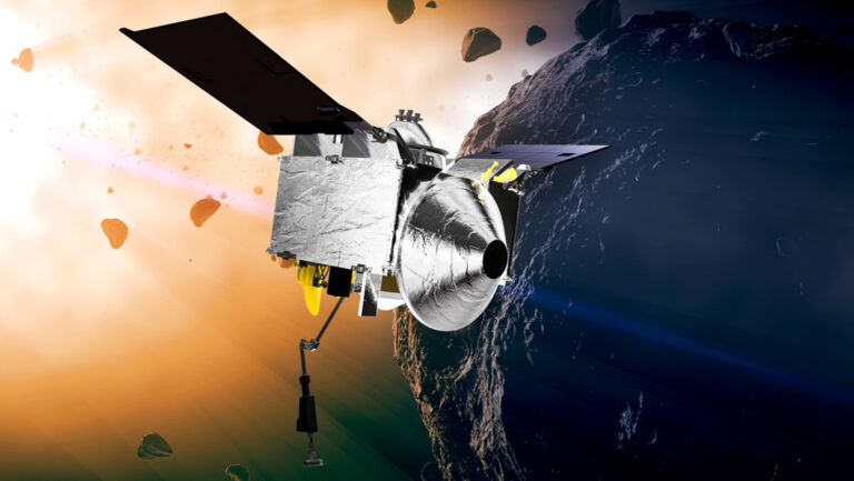 Nave de la NASA está por traer la mayor muestra obtenida hasta ahora de material de un asteroide
