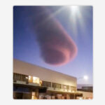 VIDEO: Se forma una rara nube rojiza sobre una ciudad sudafricana
