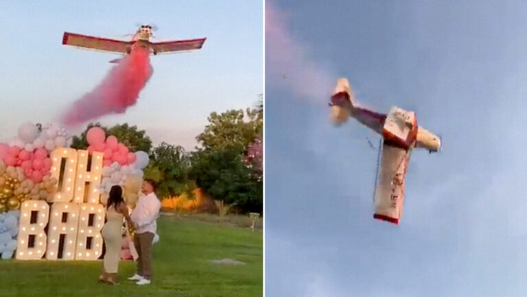 VIDEO: Una avioneta se estrella en México durante una fiesta de revelación de género dejando un muerto