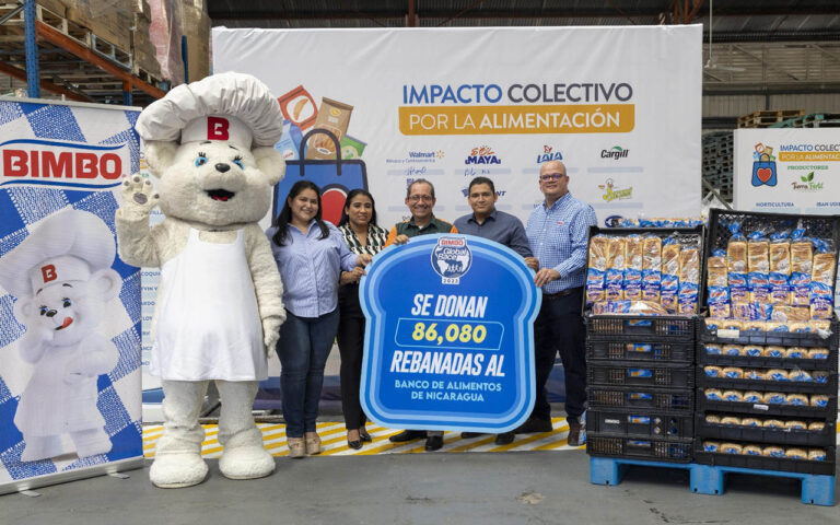128 mil libras de productos para el Banco de Alimentos de Nicaragua