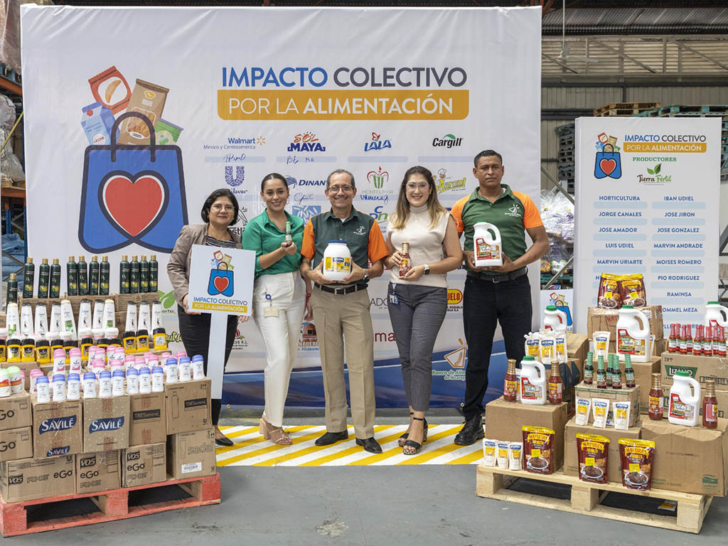 128 mil libras de productos para el Banco de Alimentos de Nicaragua