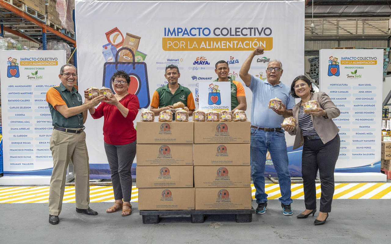 128 mil libras de productos para el Banco de Alimentos de Nicaragua