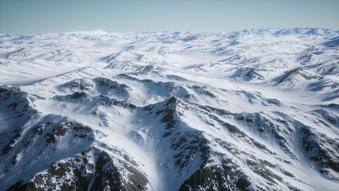 Científicos descubren un paisaje "congelado en el tiempo" bajo el hielo de la Antártida