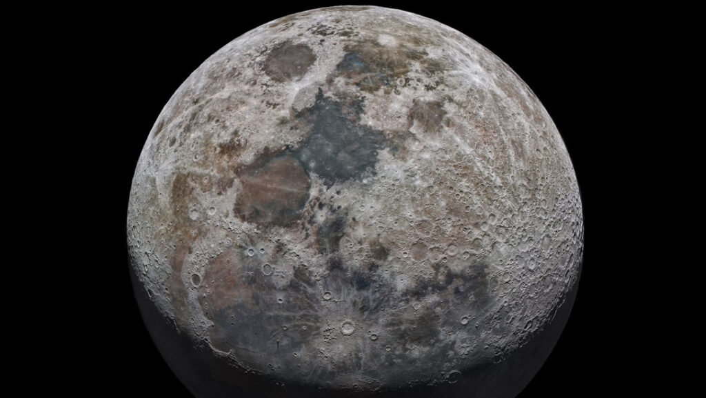 FOTO: Logran una de las imágenes más impresionantes y detalladas de la Luna