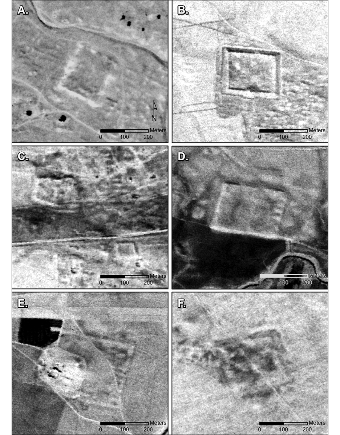 Imágenes de satélites espía de la Guerra Fría revelan cientos de fuertes romanos desconocidos