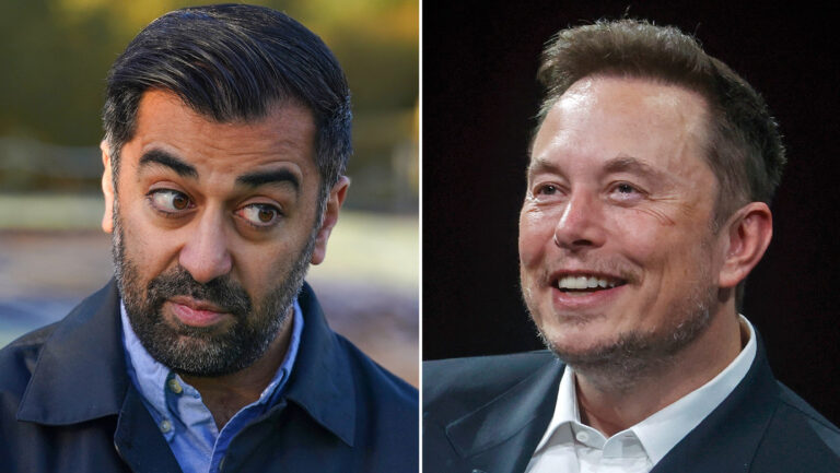Musk llama "racista descarado" al ministro principal de Escocia y recibe una respuesta (y un GIF)