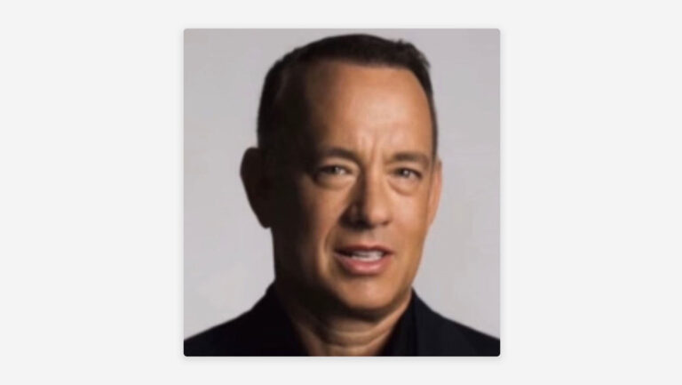 Tom Hanks alerta sobre el uso de su imagen creada por IA en un anuncio dental