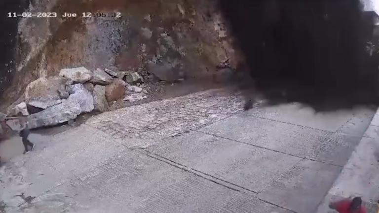Derrumbe en un enorme monolito turístico deja más de una decena de heridos en Colombia (VIDEO)