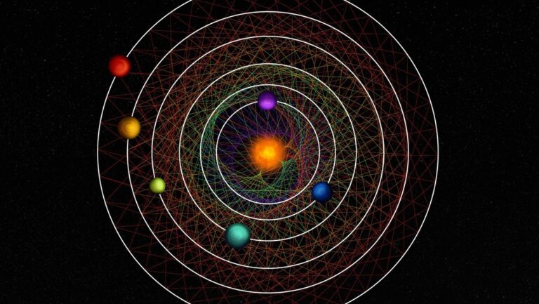 Descubren un inusual sistema con 6 exoplanetas congelados en el tiempo