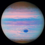 La Gran Mancha Roja de Júpiter se torna azul en una nueva imagen del telescopio Hubble