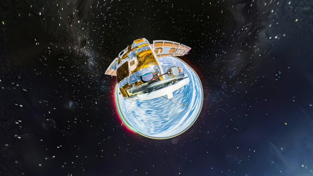 Las primeras cámaras de 360 grados instaladas en el espacio envían increíbles imágenes de la Tierra