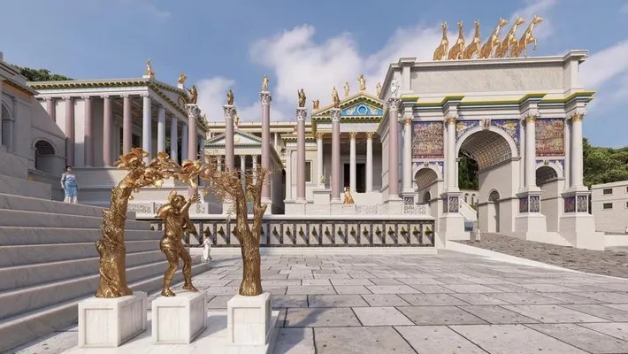 Nueva reconstrucción 3D muestra cómo era la Antigua Roma en su apogeo