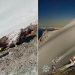 Rescatan a una excursionista que se resbaló y cayó por la ladera de una montaña en EE.UU.