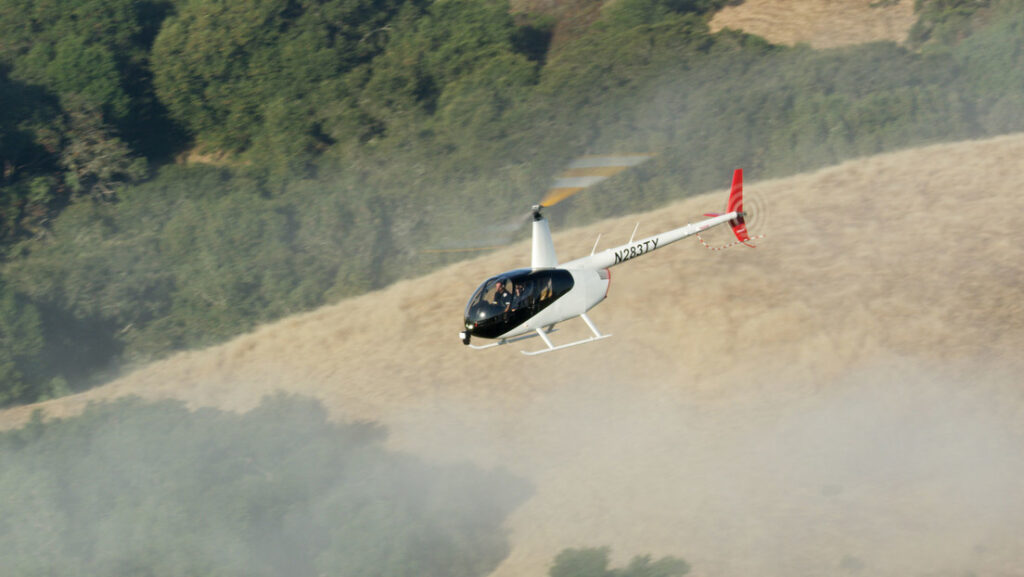 VIDEO: El primer aterrizaje de un helicóptero con autorrotación en modo automático