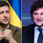 Zelenski agradece a Milei su "clara postura"