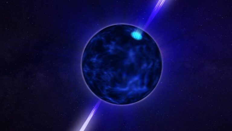 Auroras extrañas podrían brillar en planetas que orbitan púlsares y ser detectadas en la Tierra