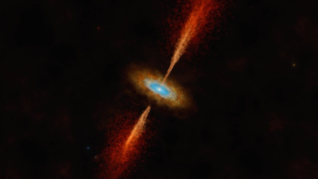 Descubren por primera vez un disco de acreción alrededor de una estrella de otra galaxia