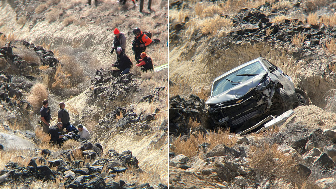 Rescatan "milagrosamente" a una anciana varada en un barranco por 4 días (FOTOS)