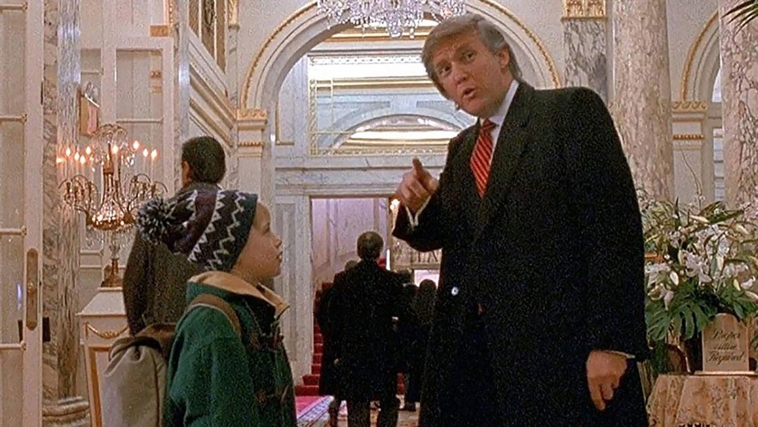 Trump dice que le "suplicaron" que interpretara un papel en la película 'Mi pobre angelito 2'