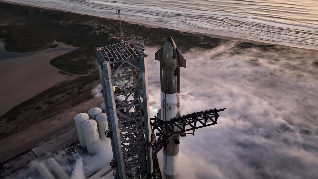 VIDEO: Imágenes épicas del segundo vuelo de prueba de la colosal nave espacial de SpaceX
