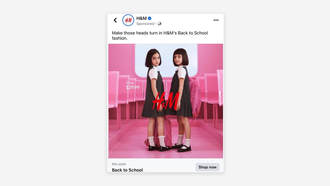 Acusan a H&M de sexualizar a menores en su campaña publicitaria de uniformes escolares