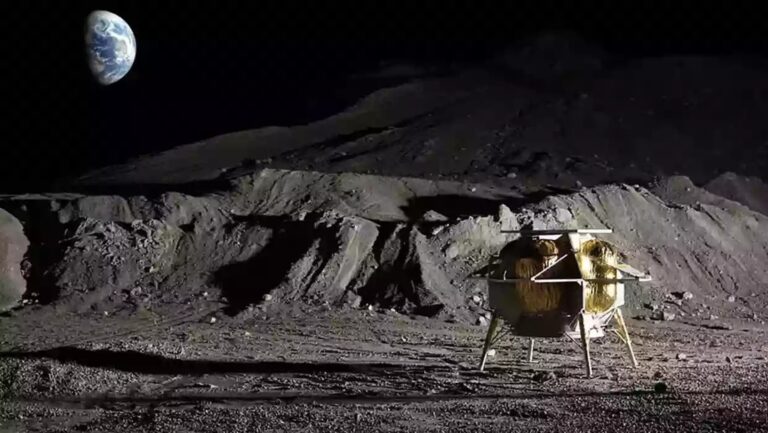 Cenizas humanas, pelos de mascotas y criptomonedas: artículos inusuales a bordo del nuevo módulo de aterrizaje lunar Peregrine
