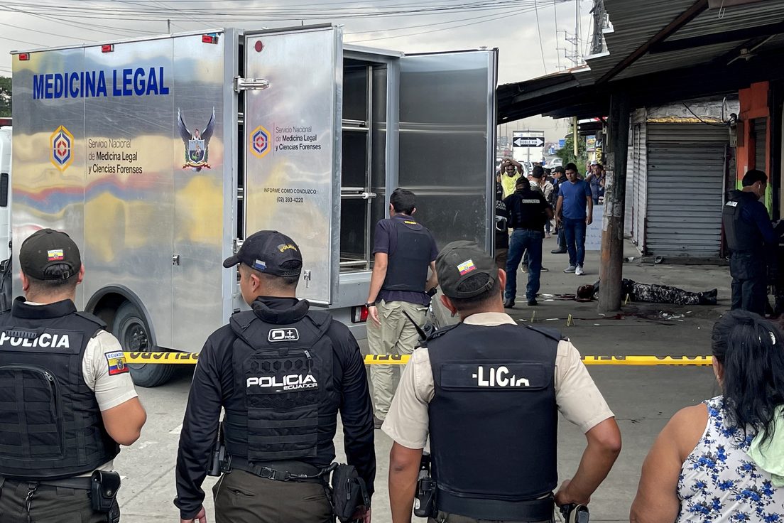 Ecuador cierra 2023 como el año más violento de su historia con más de 7.800 homicidios