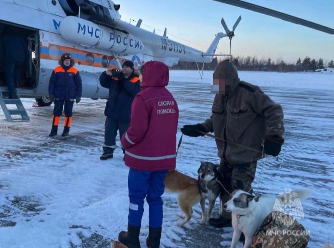 Rescate extremo en Siberia: cazadores y sus perros, salvados tras una odisea invernal