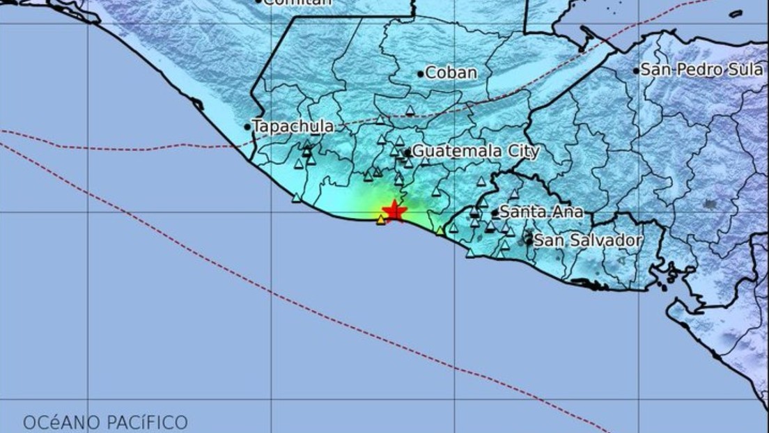 Un sismo de magnitud 6 se produce en Guatemala