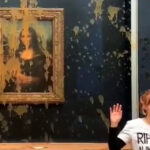 VIDEO: Arrojan sopa a la 'Mona Lisa' en el Louvre de París