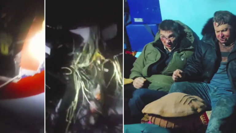 VIDEO: Primeras imágenes de los sobrevivientes del accidente aéreo en Afganistán