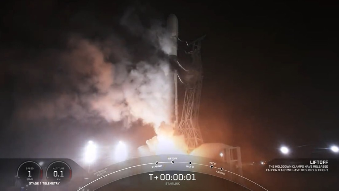 VIDEO: SpaceX pone en órbita 22 satélites Starlink