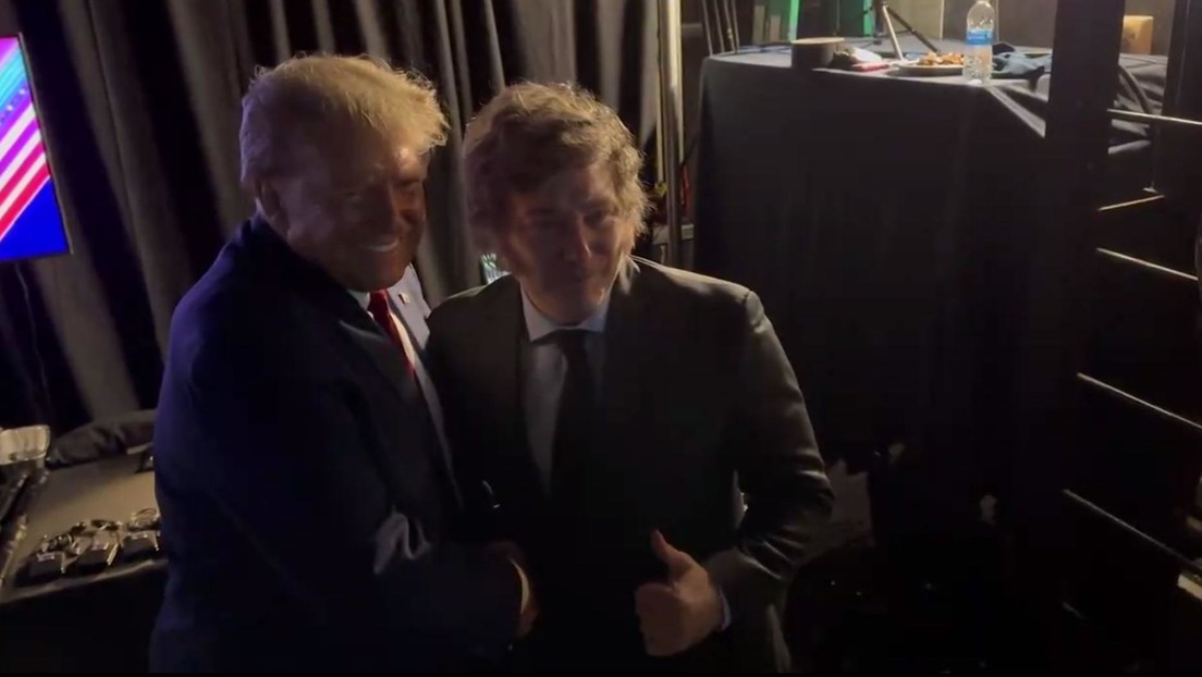 Trump, en su primera reunión con Milei: "Haz a Argentina grande otra vez" (VIDEO)