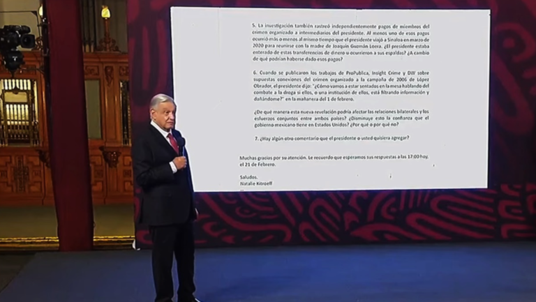 YouTube elimina la rueda de prensa de López Obrador por "acoso y bullying" a una periodista del NYT