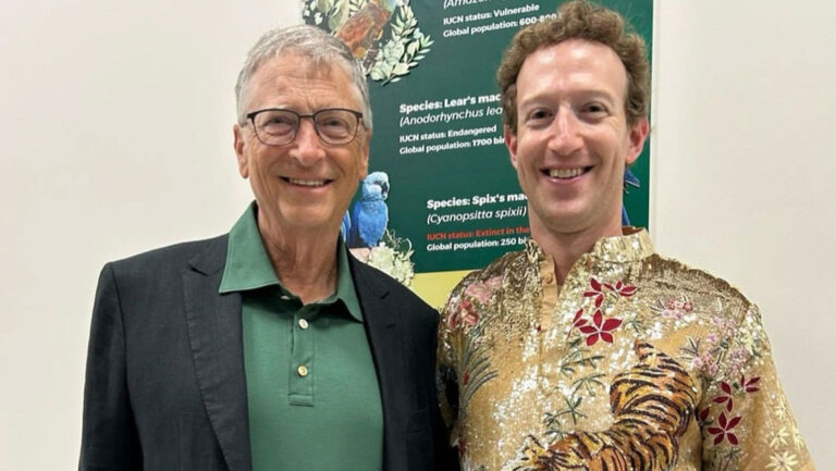 La peculiar razón por la que Bill Gates elogió a Mark Zuckerberg