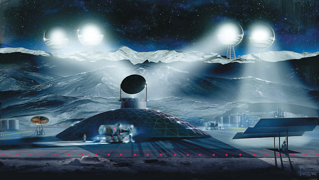 Rusia y China "consideran seriamente" poner una central nuclear en la Luna